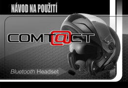 Česk&yacute; n&aacute;vod na extern&iacute; Bluetooth komunik&aacute;tor LS2 COMT@CT