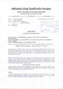 Městsk&yacute; &uacute;řad Jindřichův Hradec