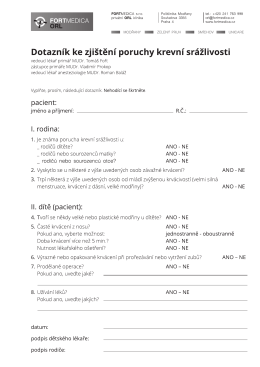 FM13.07 Dotazn&iacute;k_poruchy krevn&iacute; sr&aacute;žlivosti v.01E.cdr