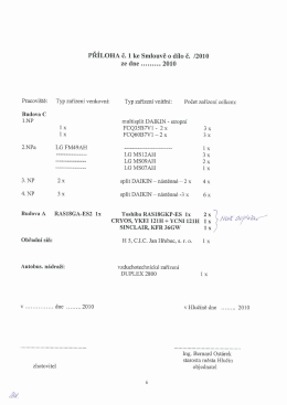 Pracoviště: Budova C 1 .NP