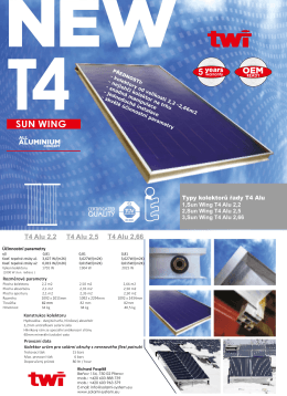 ZDROJ T4 Alu Datasheet CZE .cdr