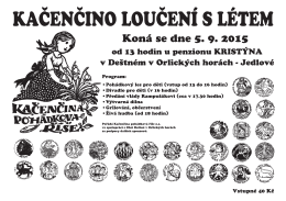 Kačenčino loučení s létem