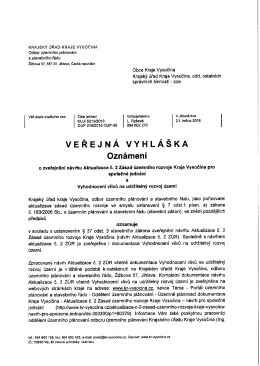 nemel—ÚŘAD KRAJE VYSOČENA