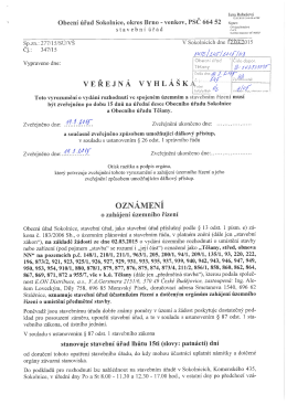 Obecn&iacute; &uacute;řad Sokolnice, okres Brno - venkov, PSČ