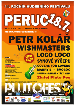 PETR KOLÁŘ - Plutofest