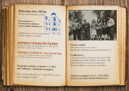 Zidovská Obec Děčín