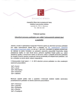 FINANČN&Iacute; SPR&Aacute;VA