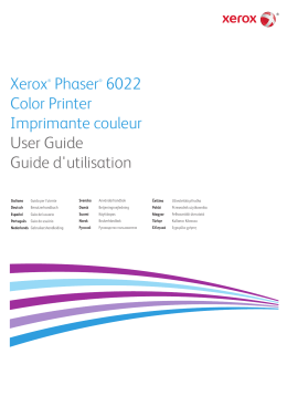 Xerox Phaser 6022NI uživatelská příručka