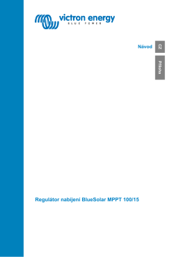 Regulátor nabíjení BlueSolar MPPT 100/15