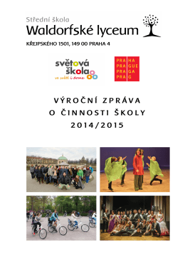 Výroční zpráva za rok 2014/15