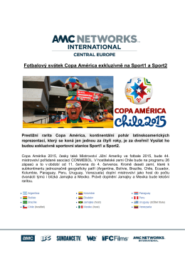 Copa América exkluzivně na Sport1 a Sport2-1