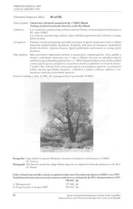 Výroční zpráva za rok 1997