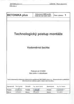 vodoměrn&eacute; &scaron;achty