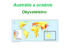 Page 1 Austrálie a oceánie b yva telstvo I Hay icintnnplhxaanl`Hm"1