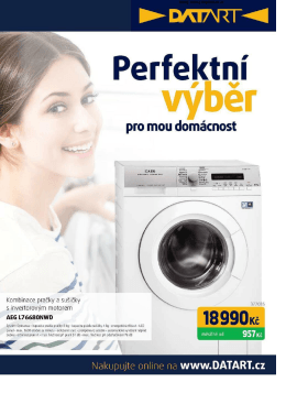 Page 1 > m4 Perfektgí vyber pro mou domácnost Kombinace praëky