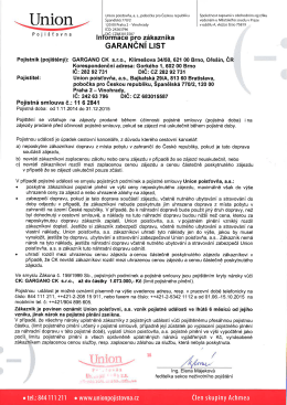x *i 120 00 Praha 2 _ Vinohrady V oddílu A, Vložce