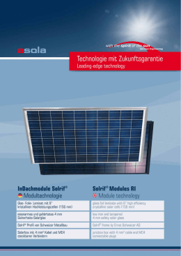 Technologie mit Zukunftsgarantie