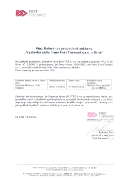 Referenčn&iacute; list - Pdf ke stažen&iacute;