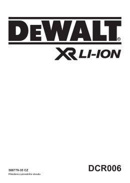 DCR006 - DeWalt nářadí