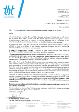 Protin&aacute;vrh akcion&aacute;ře k bodu 4. programu VH 30.6.2015