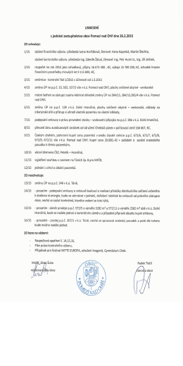 st&aacute;hnout - Pomez&iacute; nad Ohř&iacute;