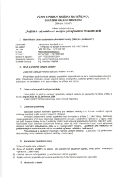 VZ &ndash; poji&scaron;těn&iacute; - Nemocnice Nymburk