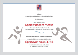 sportovec roku PDF - BK Brandýs nad Labem