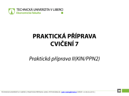 cvičen&iacute; 7 - Petr Rozmajzl