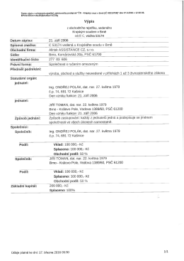 Allrisk ASSISTANCE CZ, s.r.o.