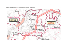 Výřez Z 1.3ktualizace ZÚR JČ - výkres dopravní a technické
