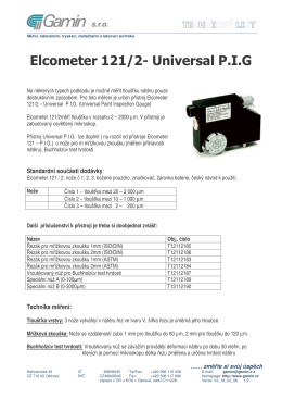 Elcometer 121/2- Universal P.I.G