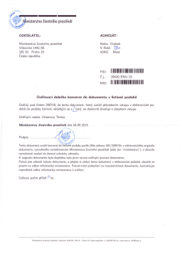 Certifikát_MŽP_RD - Specion-CTS