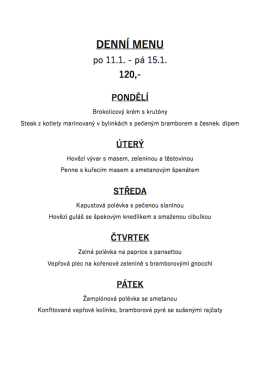 DENN&Iacute; MENU - GrandItalia