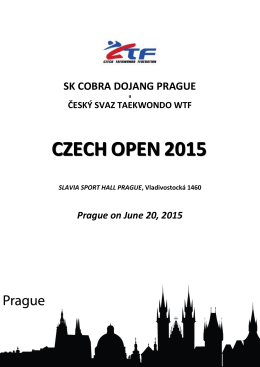 5th Open Czech Taekwondo Championships