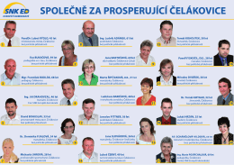 snked společné za prosperující čelákovice