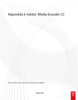 Media Encoder - Adobe Support