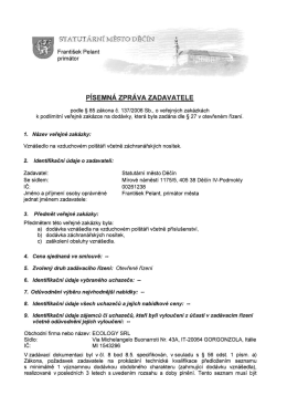 STATUT&Aacute;RN&Iacute; MĚSTO DĚČ&Iacute;N - E