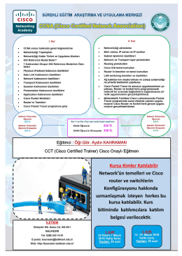 CCNA (Cisco Certified Network Association)