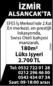 Page 1 zMİR ALSANCAK`TA EFESİş Merkezi`nde 2.Kat En merkezi
