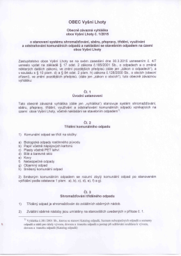 OZV č. 1/2015