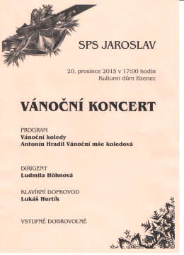 Vánoční koncert