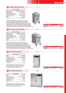 Ohřívače talířů
