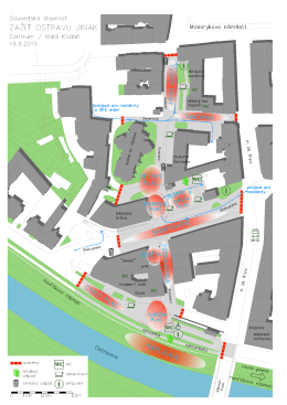 Mapa atrakcí Centrum - Zažít Ostravu jinak