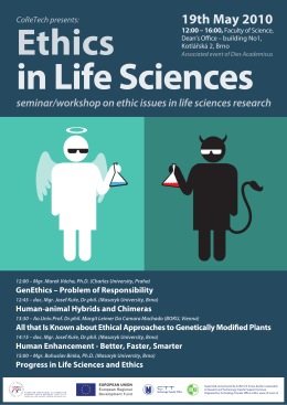 Ethics in Life Sciences