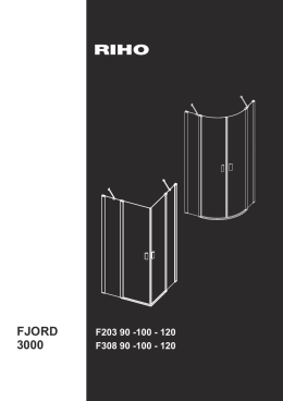 Z1200125.3 Manual Fjord 3000 F203 - F308