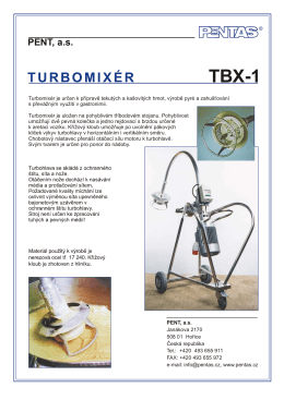 Turbomixér TBX-1