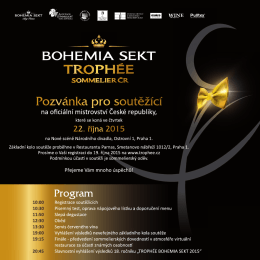 Professional - Trophée Bohemia Sekt Sommelier ČR