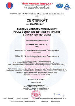 Česk&yacute; sv&aacute;řečsk&yacute; &uacute;stav s.r.o. &copy;