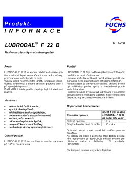 Lubrodal F 22 B