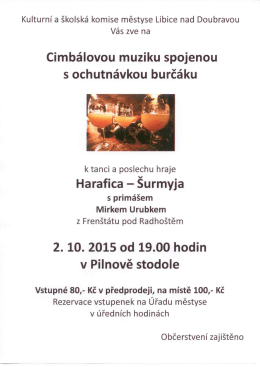Cimb&aacute;lov&aacute; muzika - Libice nad Doubravou